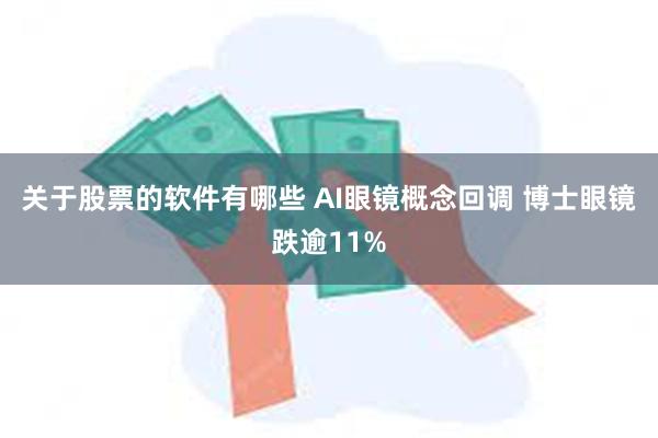 关于股票的软件有哪些 AI眼镜概念回调 博士眼镜跌逾11%