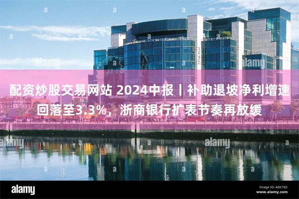 配资炒股交易网站 2024中报丨补助退坡净利增速回落至3.3