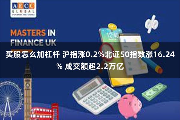 买股怎么加杠杆 沪指涨0.2%北证50指数涨16.24% 成